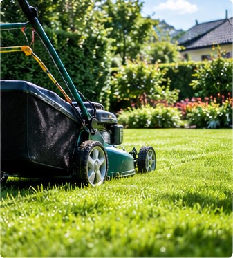 Gartenarbeit und Pflanzenpflege